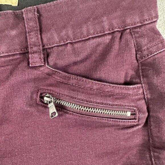 Democracy Jeans Womens 6 Purple Skinny Mid Rise Stretch Ab Technology - Picture 6 of 12